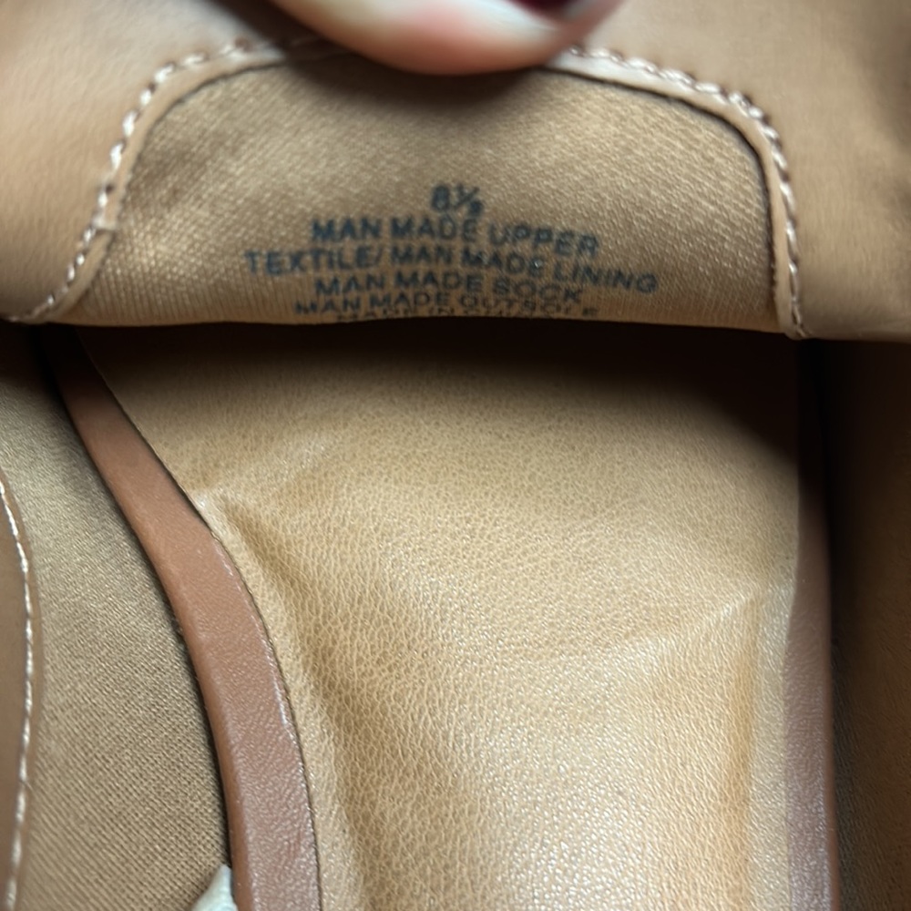 Universal Thread Tan Textured Flats - image 5